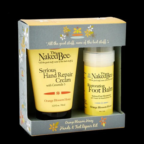 Gift Set - Hand & Feet Repair - Orange Blossom Honey