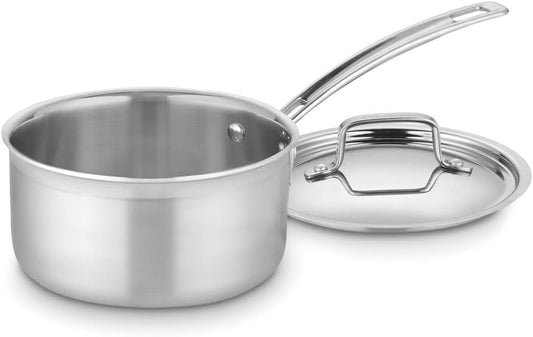 Cookware - Multi-Clad Pro Stainless Saucepan 2qt w/Cover