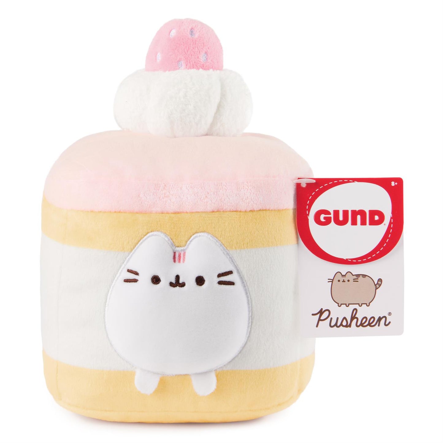 Plush Pusheen Sweets Strawberry Sponge Cake 6"