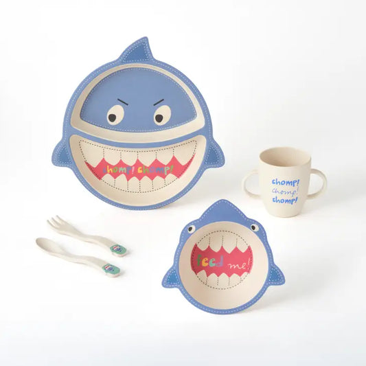 Children's Dinnerware Set - Sammy Shark
