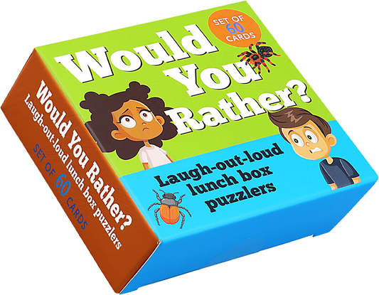 Noteworthy Card Deck Lunch Box Notes Would You Rather?
