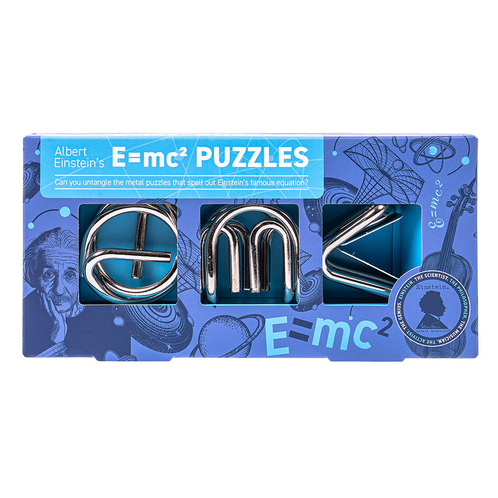 Albert Einstein's E=mc2 Metal Puzzles