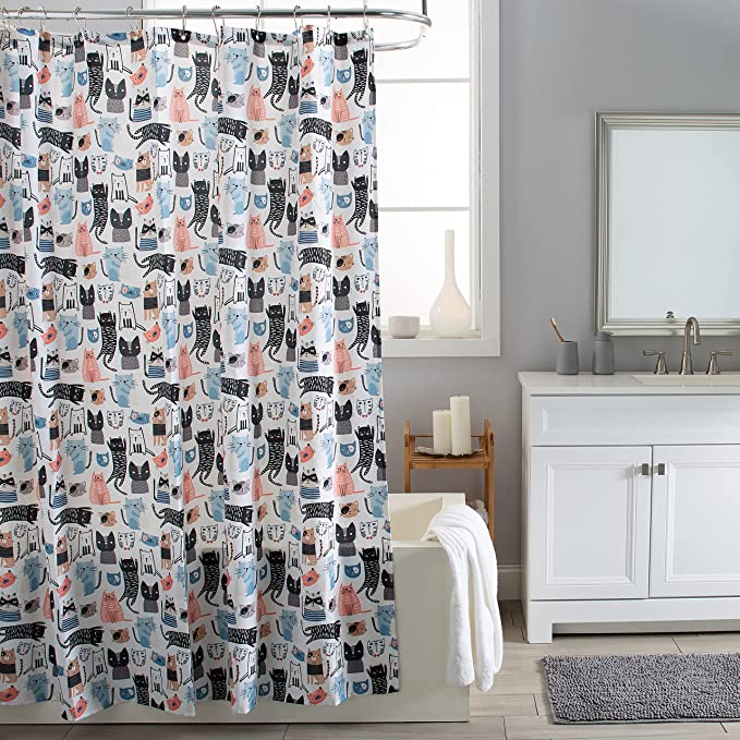 Shower Curtain - Cats