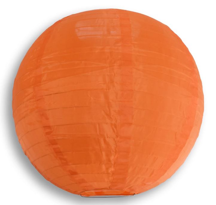 String Lights Nylon Lanterns Set of 10 4" Round Multi Colored