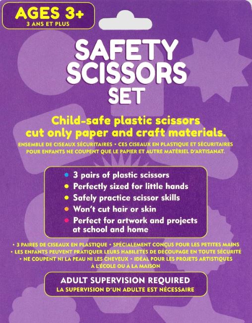 Scissors Set Safety Set of 3