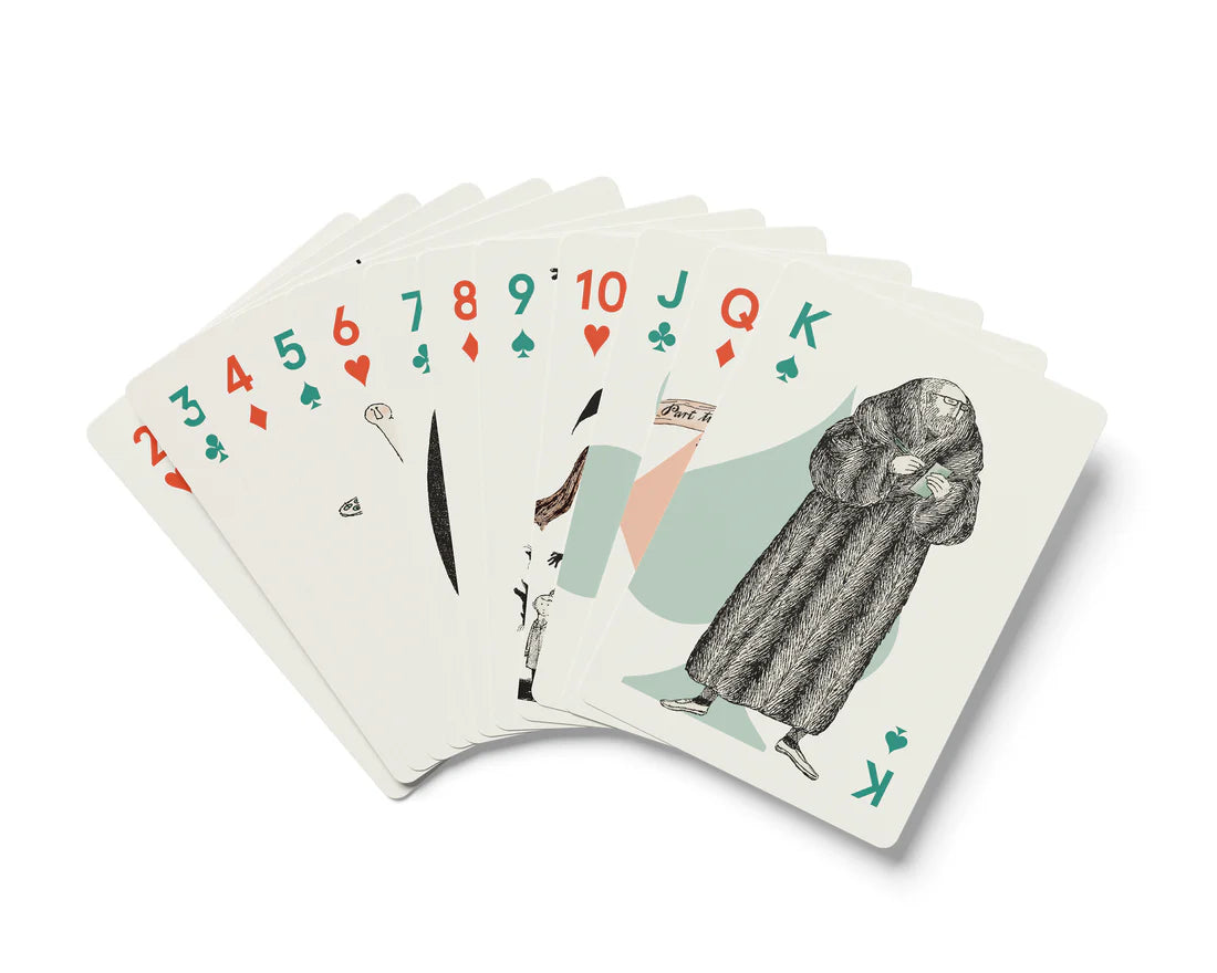 Game - Playing Cards - Edward Gorey