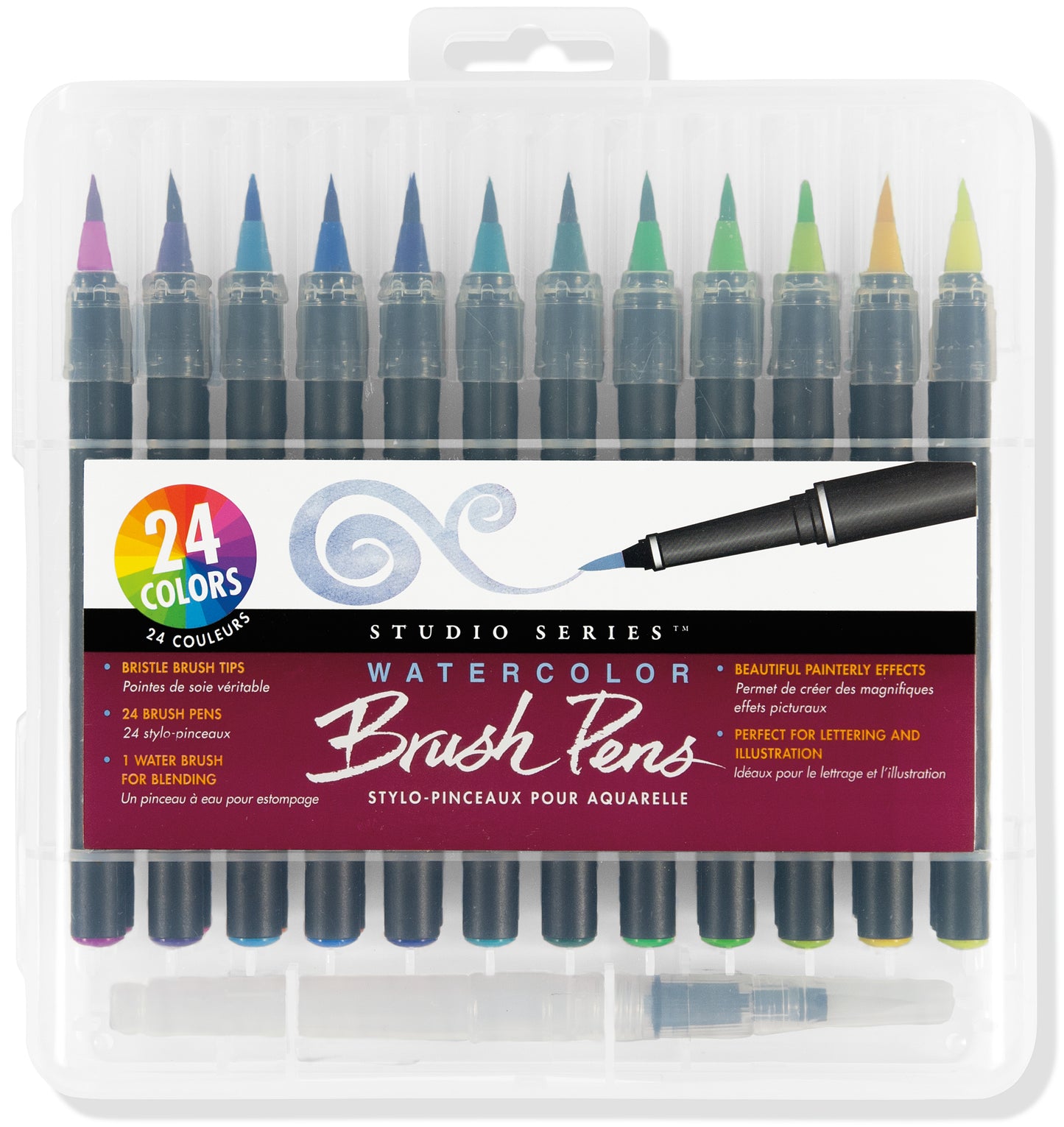 Art Center Brush Pens Watercolor 24 Colors
