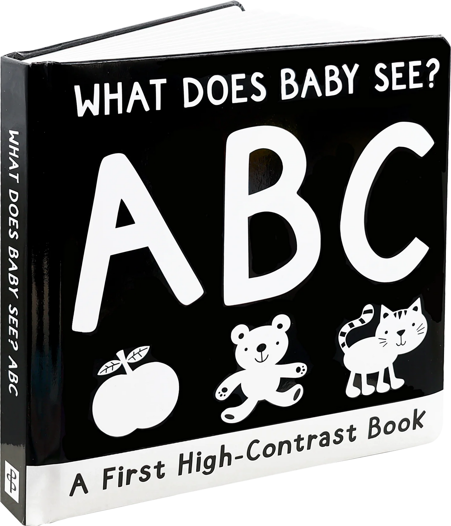 First Board Book High Contrast What Does Baby See? ABC