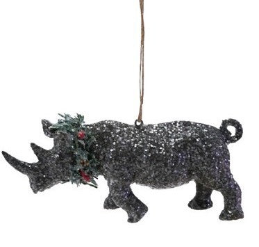 Ornament - Plastic Safari Animal - 2.5" - 5.25"h
