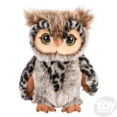 Plush Heirloom Floppy Brown Eagle Owl 9"