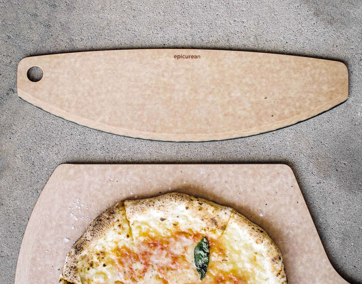 Pizza Cutter 16in Natural/Slate