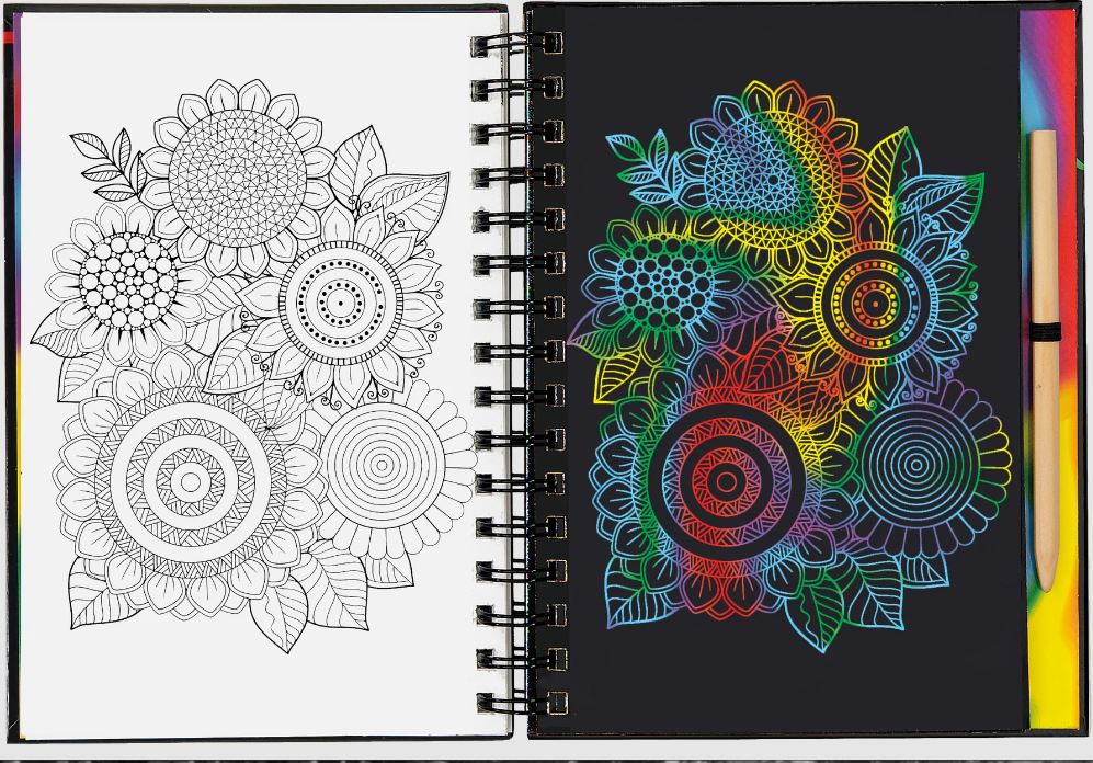 Scratch And Sketch Trace Along Activity Book Extreme