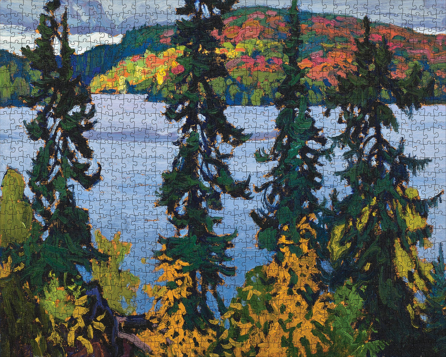 Puzzle 1000 Piece - Lawren S. Harris - Montreal River