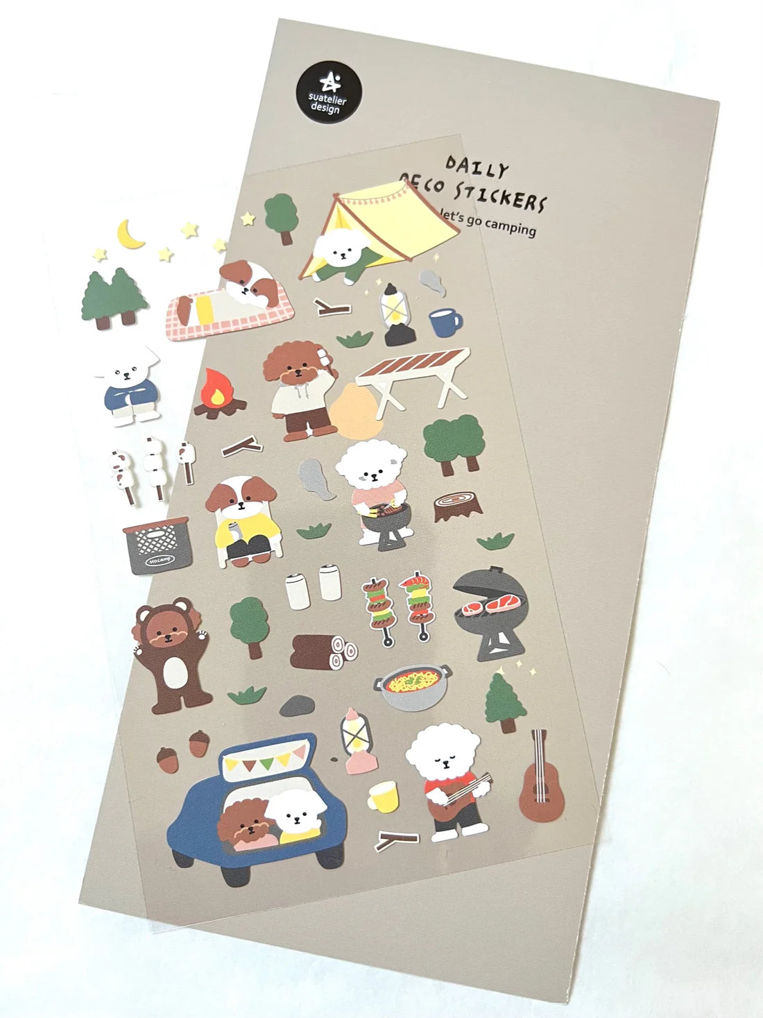 Stickers Let's Go Camping