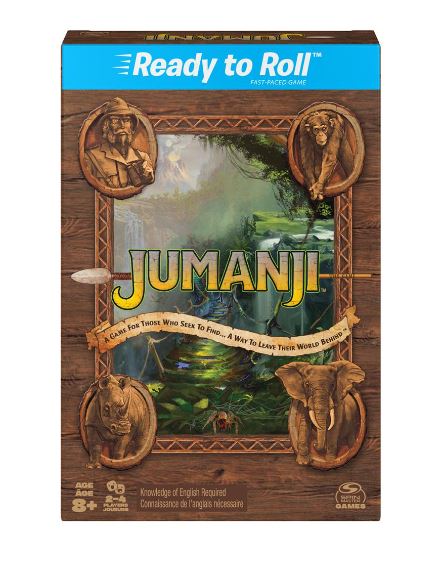 Game Jumanji Ready to Roll - Dice & Cards