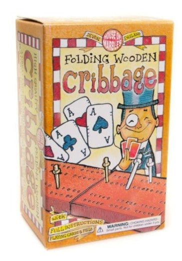 Cribbage Folding Wooden Board