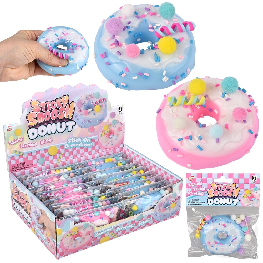 Pick 'n Pull Sticky Squishy Donut