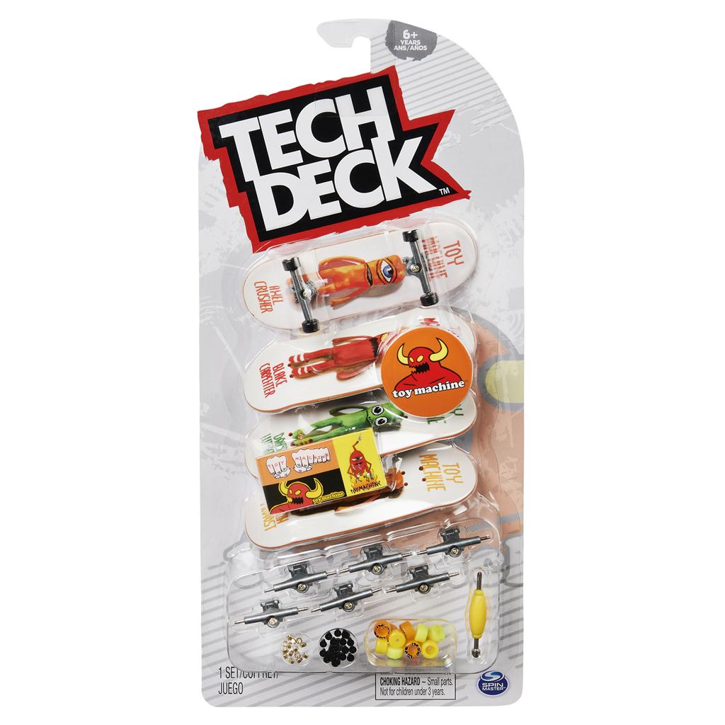 Tech Deck Ultra Deluxe Fingerboard 4-Pack Series I (Styles May Vary)