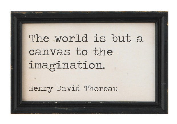 Wall Décor Wood Framed Sayings