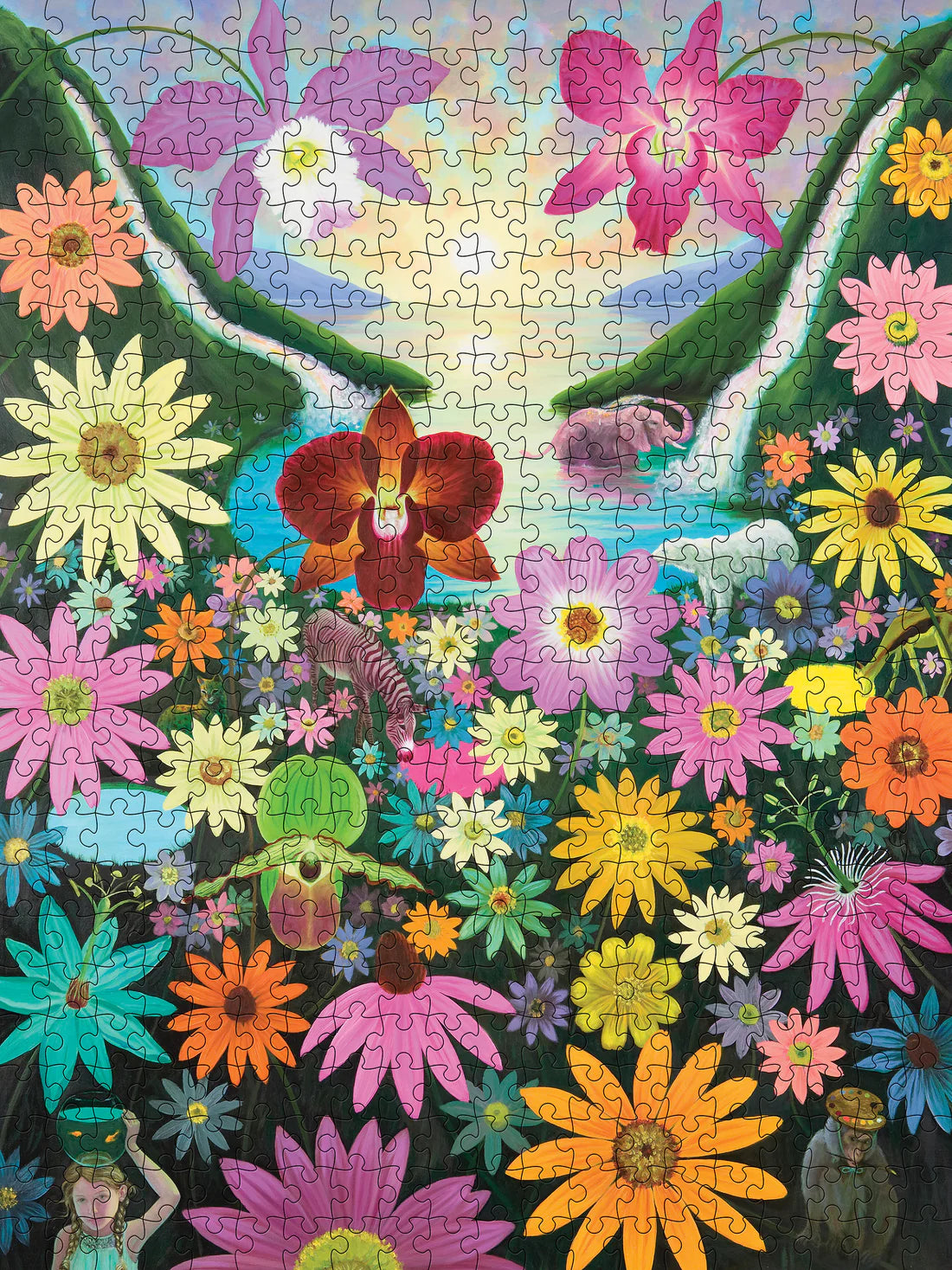 Puzzle 500 Piece - L.C. Armstrong - Rainbow Falls