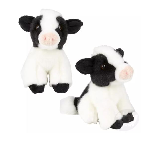 Plush Heirloom Treasure Cow 6"