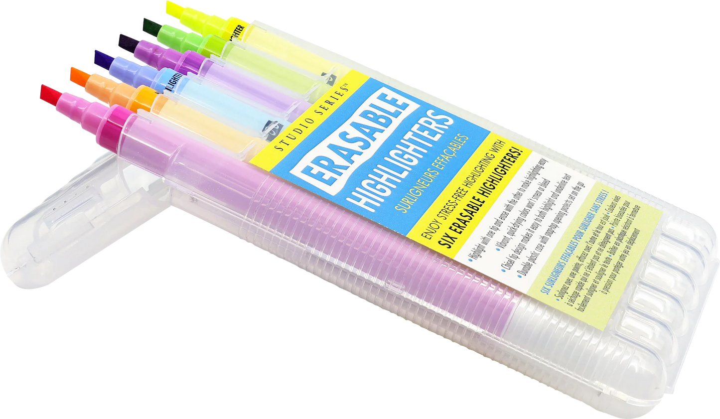 Art Center  Highlighters Erasable