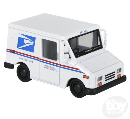 Diecast Mini Postal Carrier Truck USPS 2.5"