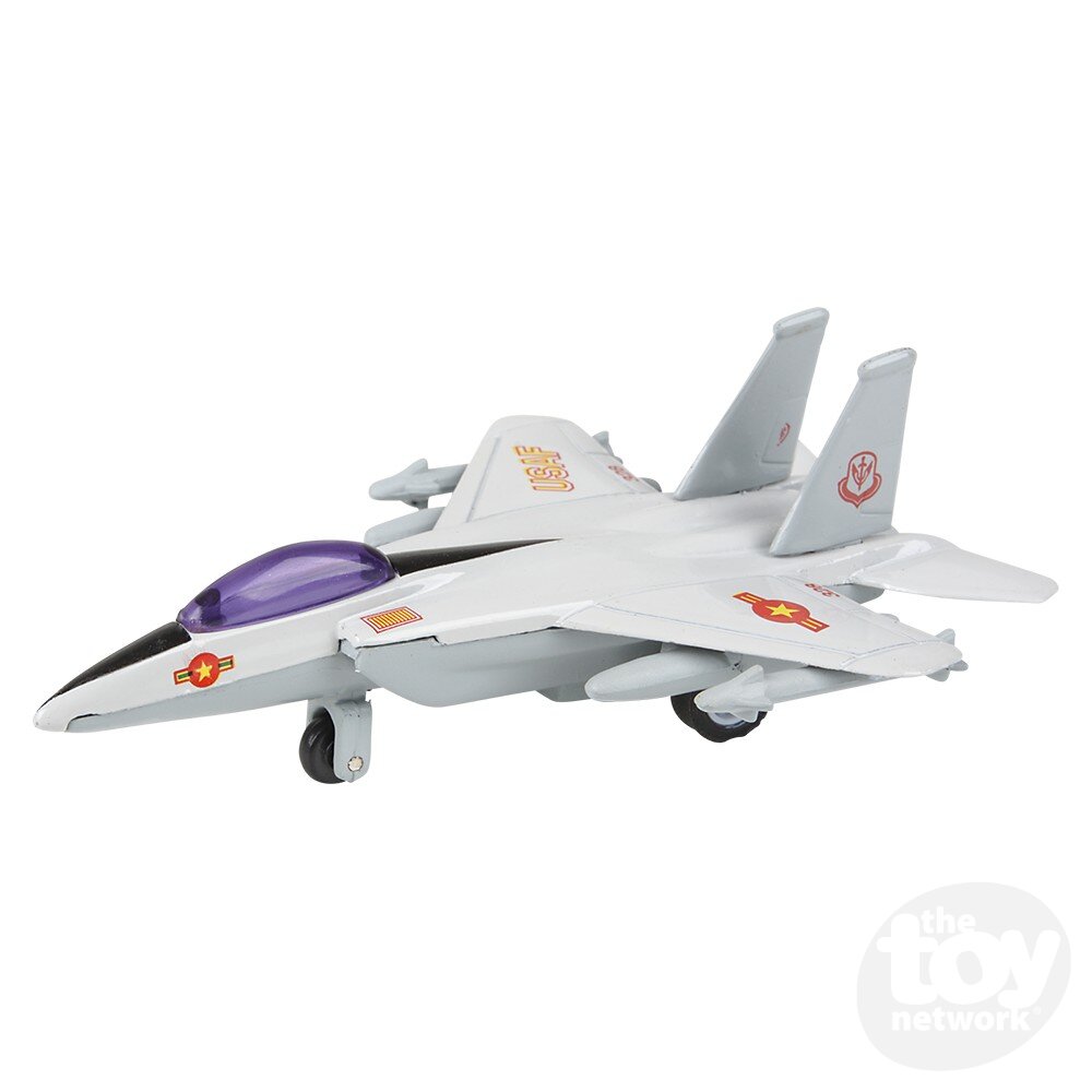 Diecast Pullback - Airplane - Fighter Jet F-14 - Tomcat - 4" - Sold Individually