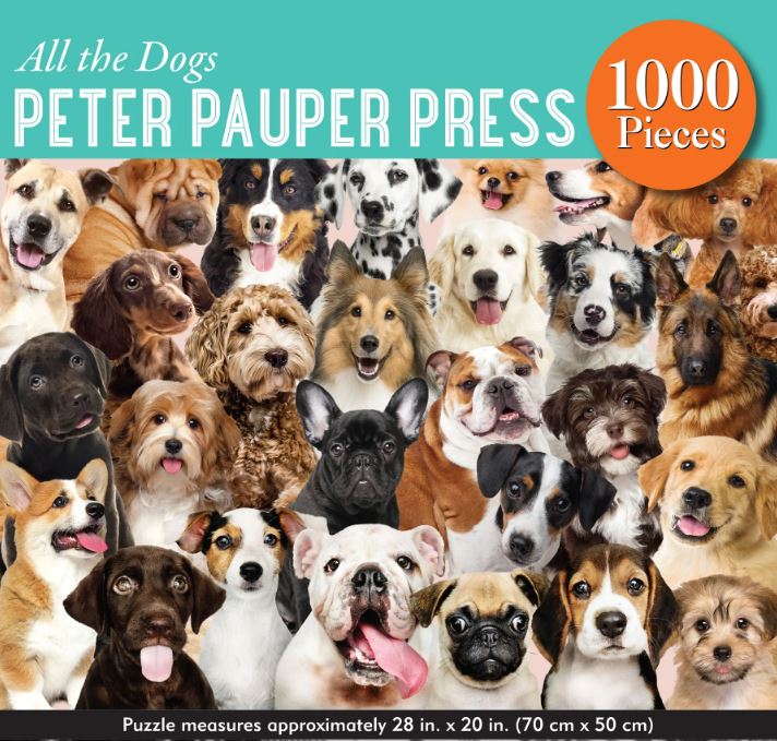 Puzzle 1000 Piece All The Dogs