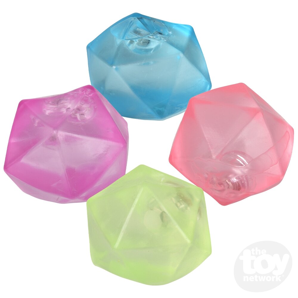 Squeezy Sugar Diamond Light-Up 2.75" (Sold Individually)