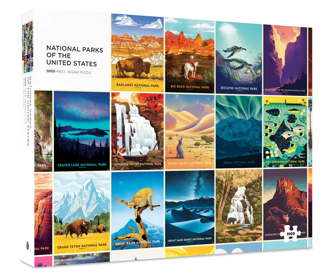 Puzzle 1000 Piece - Various Artists - National Parks
