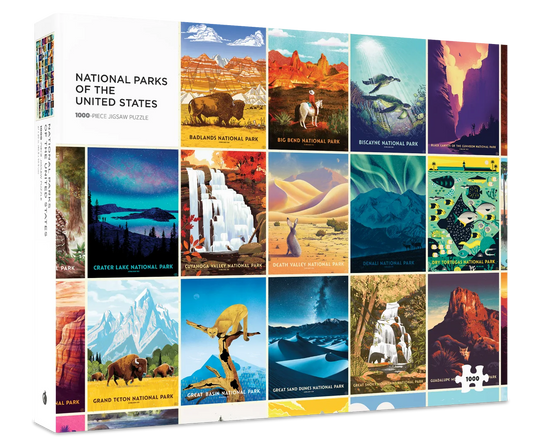 Puzzle 1000 Piece - Various Artists - National Parks