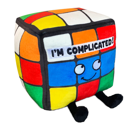 Plush Rubik's Cube - I'm Complicated