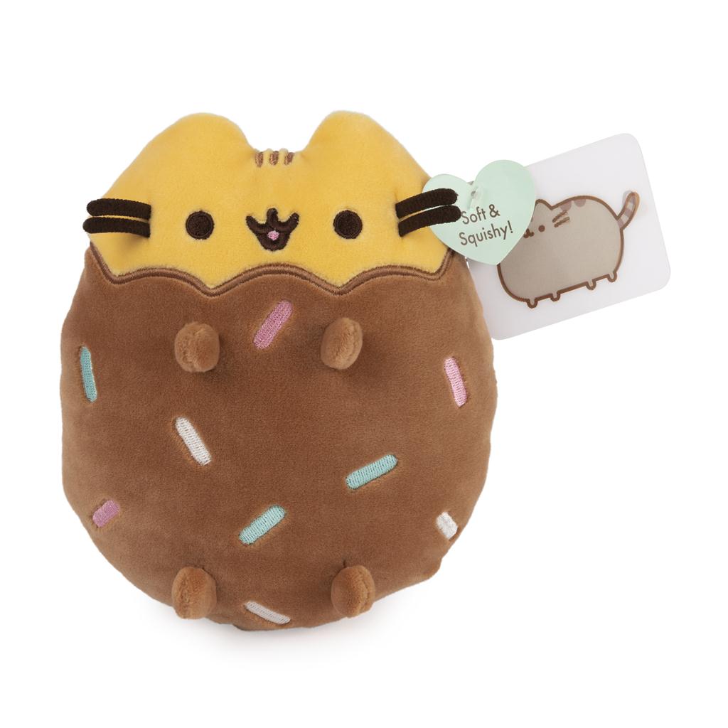 Plush Pusheen Chocolate Dipped Cookie Squisheen 6"