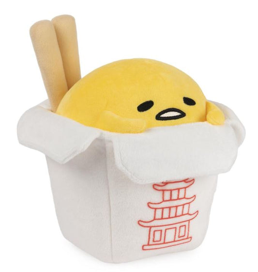 Plush Sanrio Gudetama Take Out 9.5"