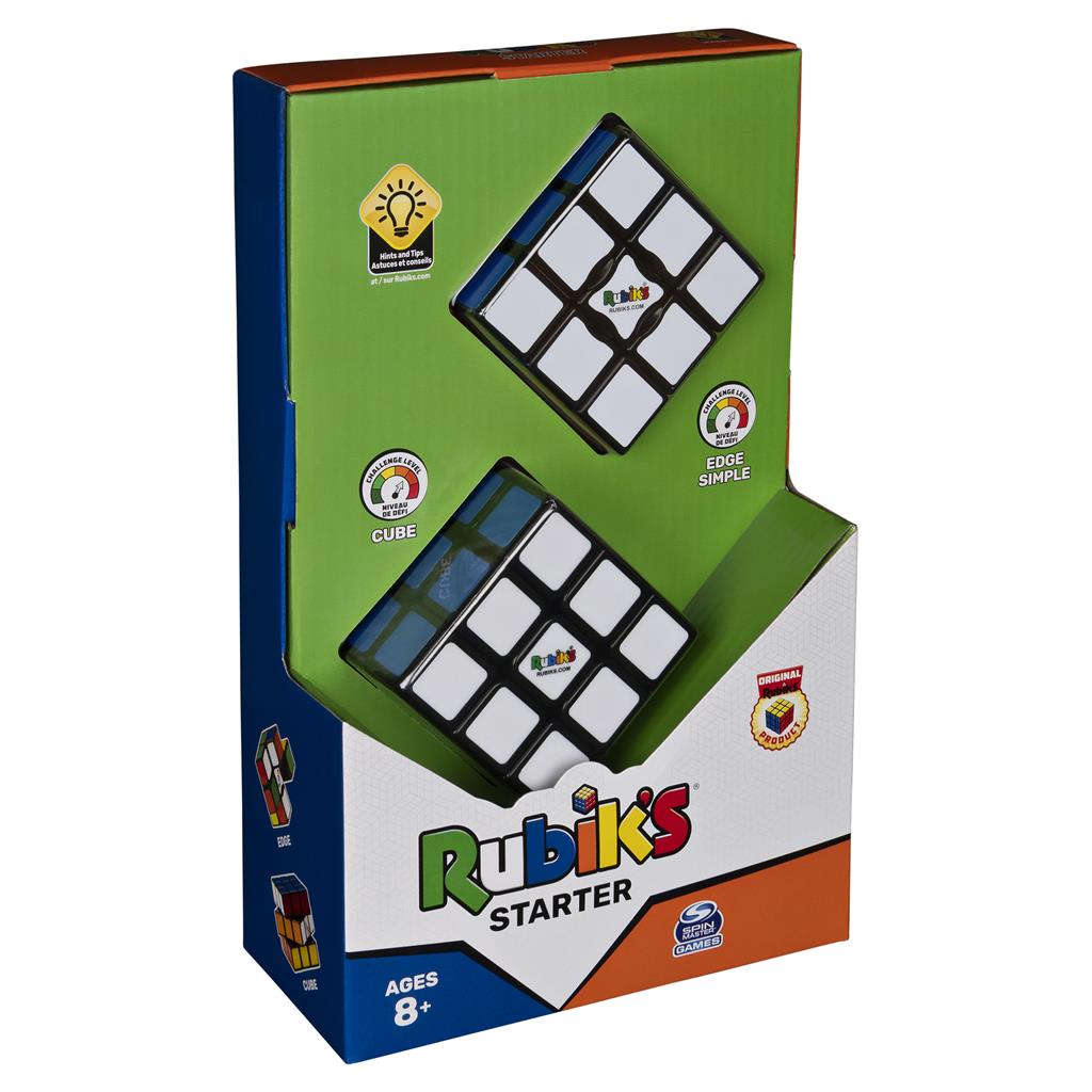 Rubik's Cube Starter Pack The Original 3x3 & Edge