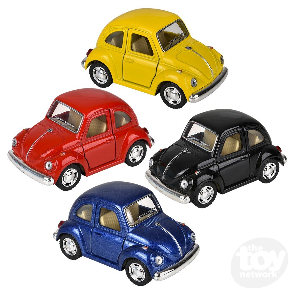 Diecast Pullback - VW Classic Beetle - 1967- 4" - Sold Individually