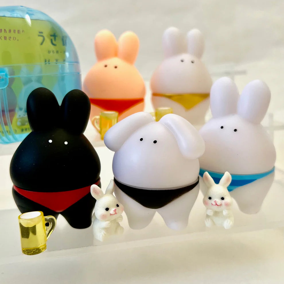 Gashapon Capsule Teen & Up Sumo Rabbit (Sold As An Individual Capsule)
