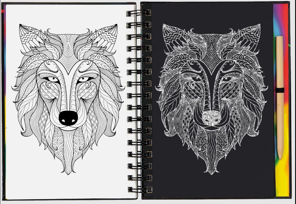 Scratch And Sketch Trace Along Activity Book Extreme