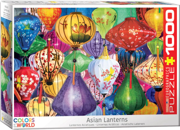 Eurographics Puzzle 1000 Piece Asian Lanterns