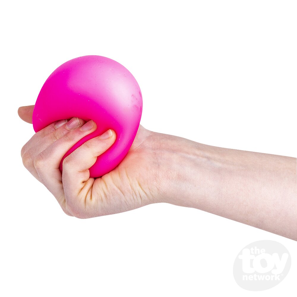 Squish Stretch Gummi Ball Assorted Colors 2.5" (Sold Individually)