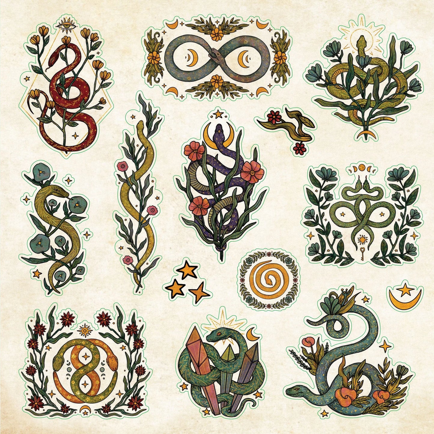 Sticker Book Enchanted Forest
