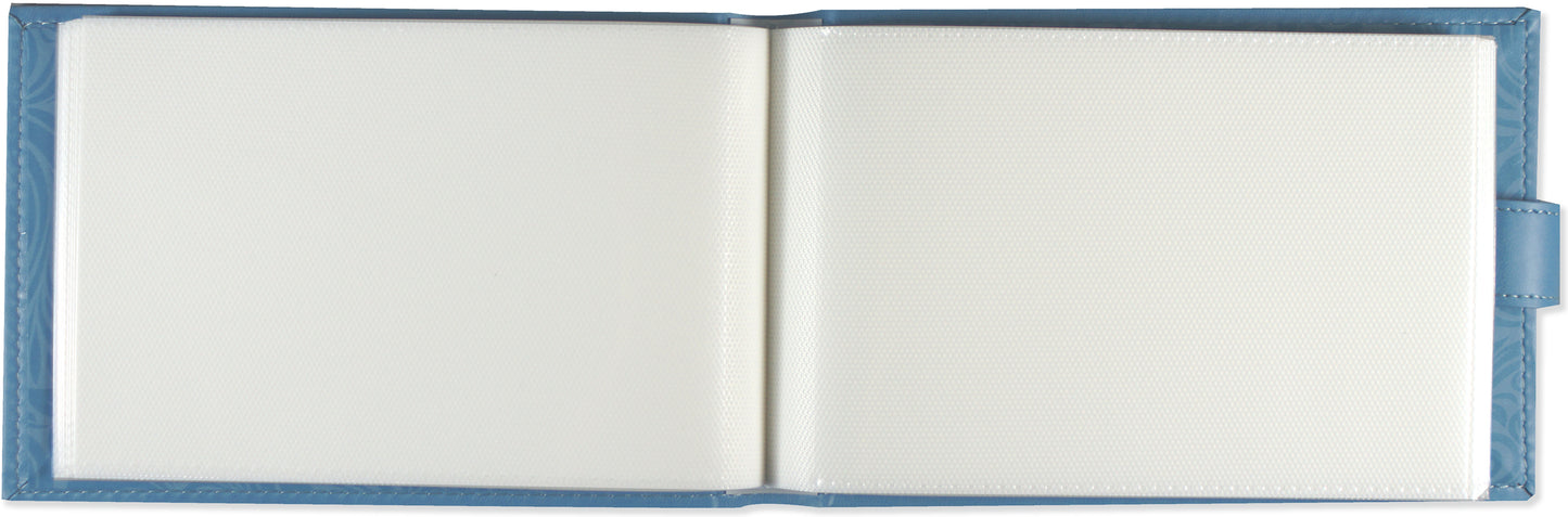 Photo Album Embossed Sky Blue