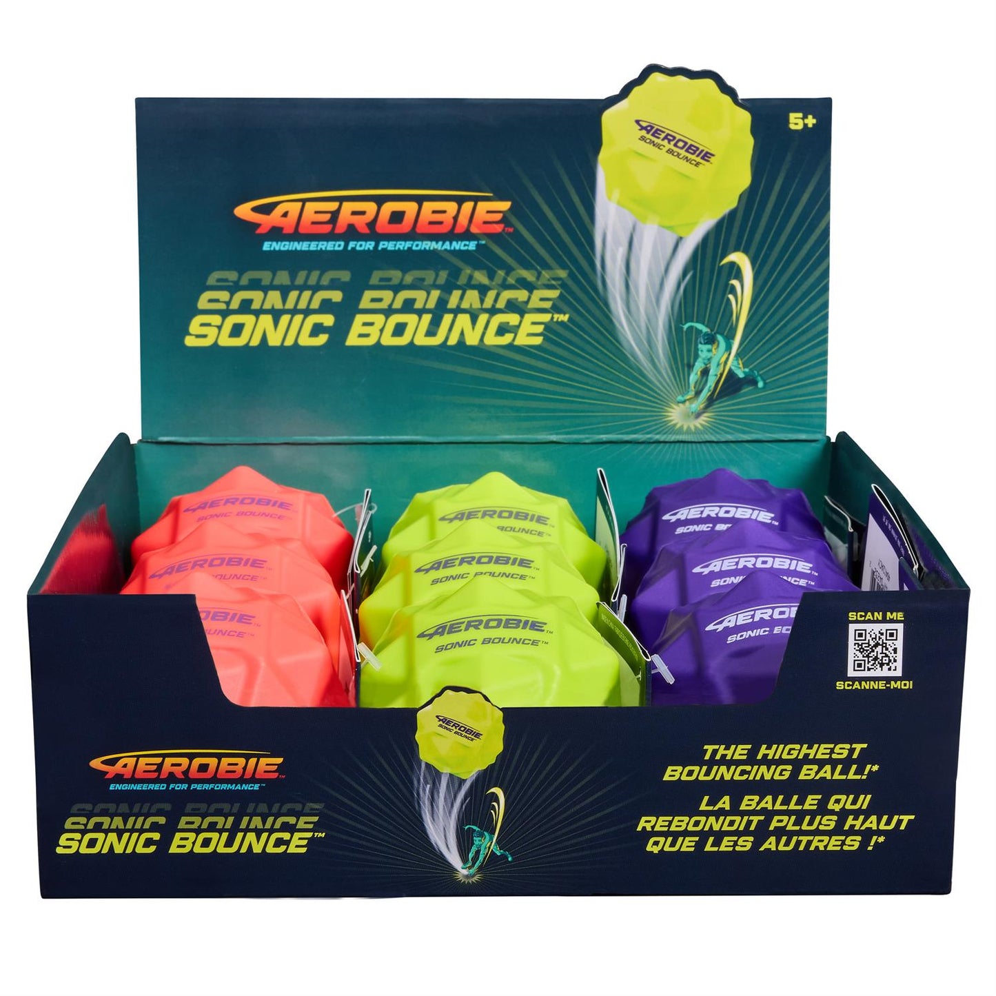 Aerobie Sonic Bounce Ball 2.75"