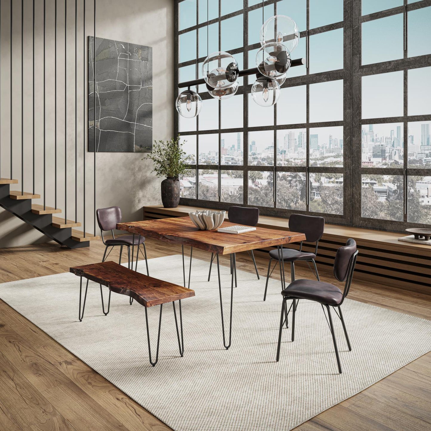 Owen Chair Dark Brown