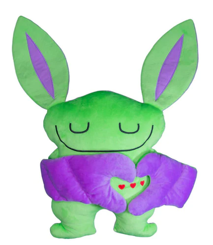 Bumpas Weighted Sensory Plush Shin Shin Green & Purple