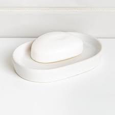 Soap Dish - Anitra Ceramic White