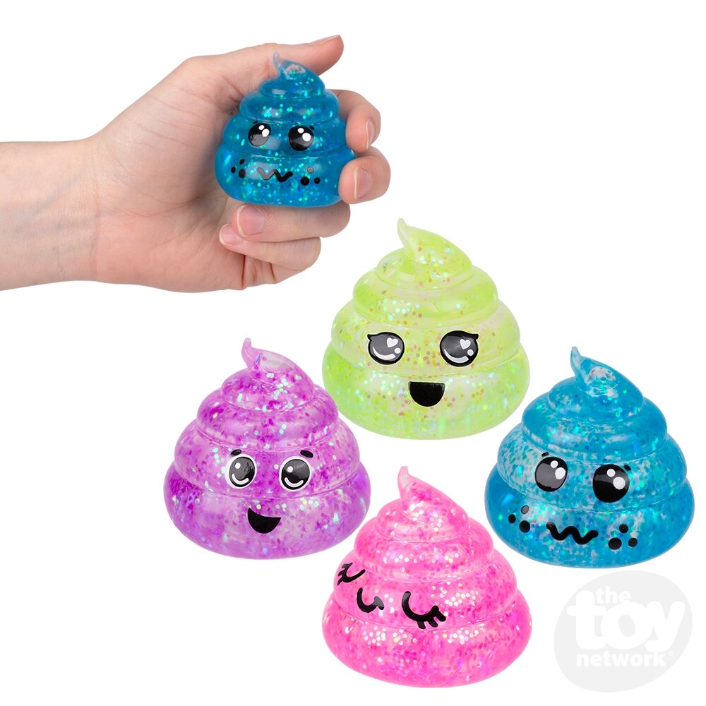 Squeezy Sugar Poo 2.5" (Sold Individually)