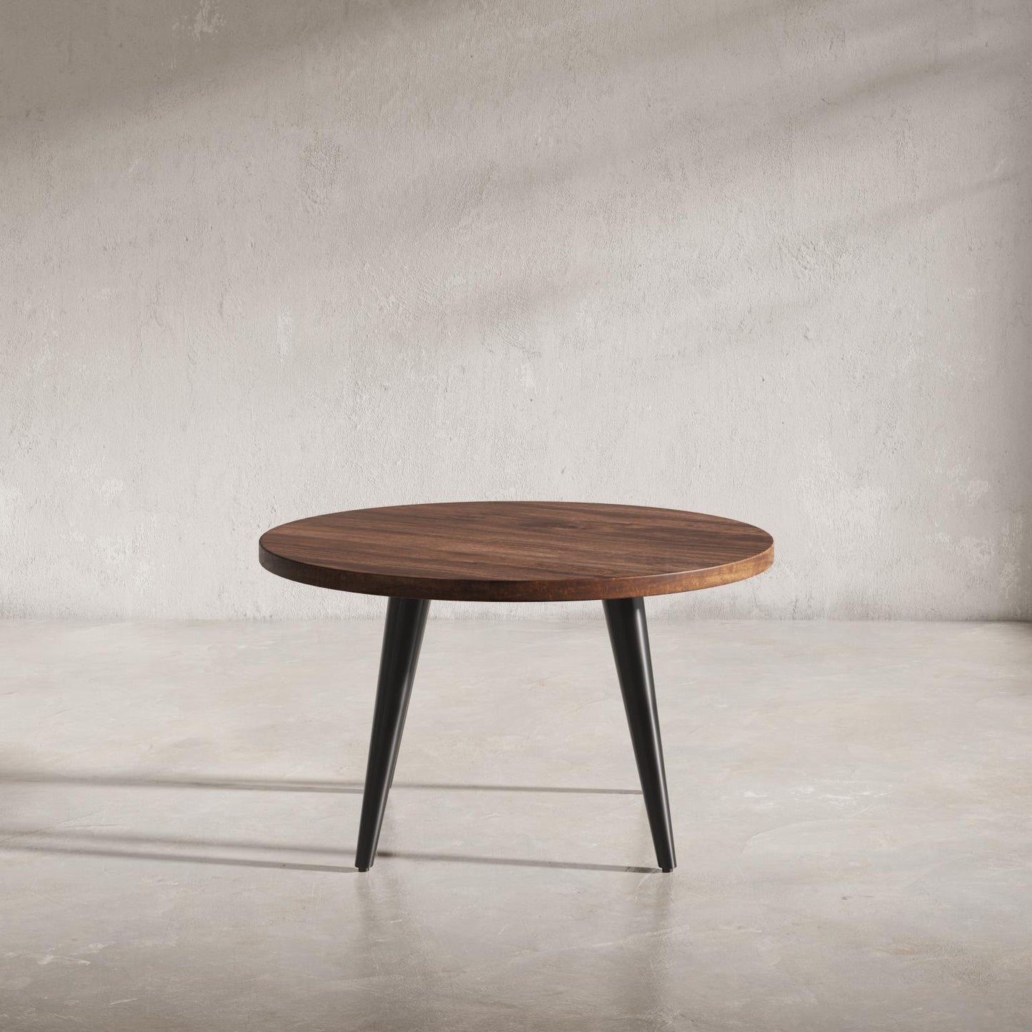 Prelude Cocktail Table Round Walnut