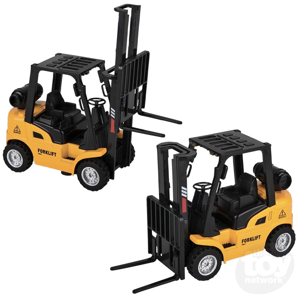 Diecast Pullback Forklift 5" (Sold Individually)